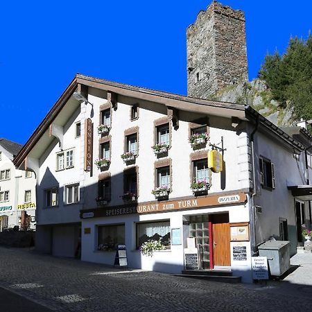 Gasthaus Pension Zum Turm Hospental Extérieur photo