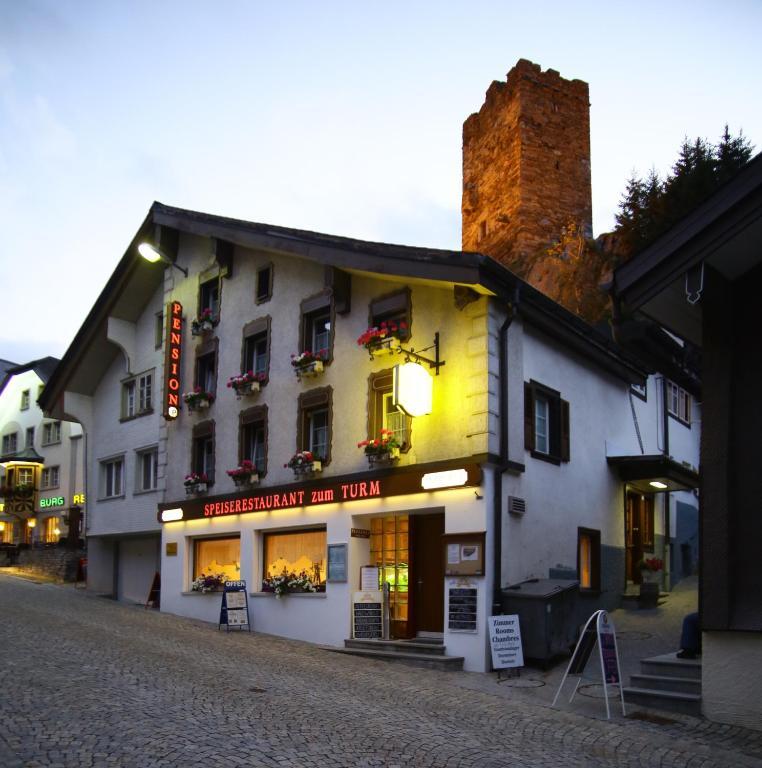 Gasthaus Pension Zum Turm Hospental Extérieur photo